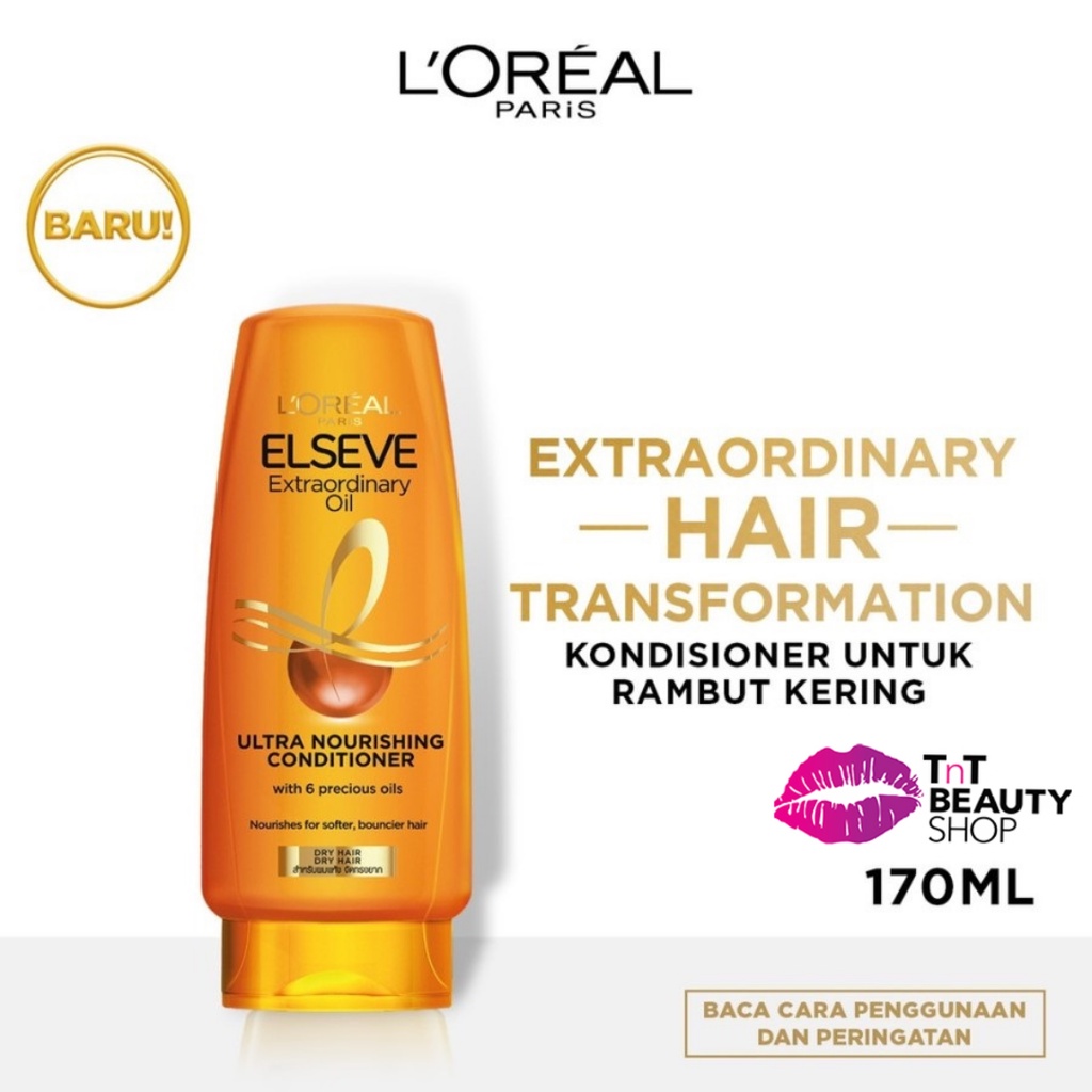 L'Oreal Paris Elseve Extraordinary Oil Ultra Nourishment Conditioner 170ml - LOREAL Conditioner - Hair Care