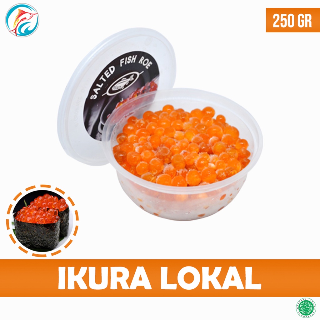 

Ikura Lokal Telur Ikan Salmon 250gram