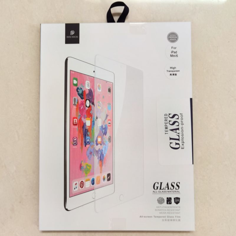 Tempered Glass iPad Mini 6 2021 Dux Ducis Premium 8.3 Inch Antigores Screen Protector Guard