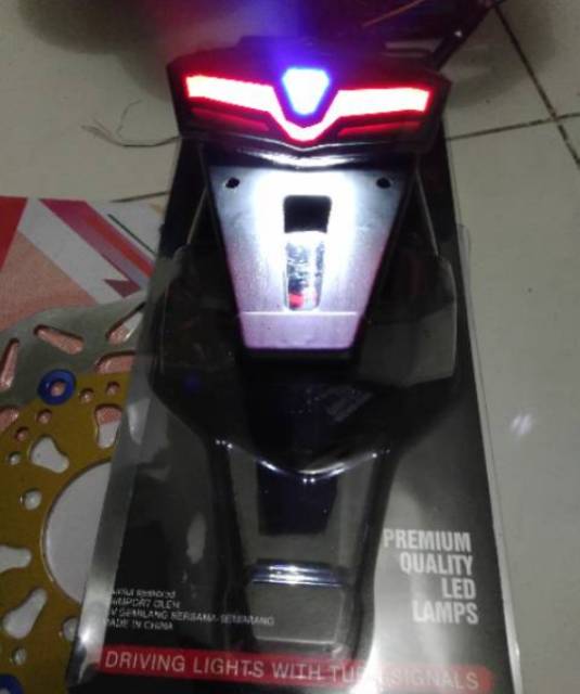 Spakbor Belakang Klx Lampu Stop Lamp Klx Dtracker 150 New Light Transformer