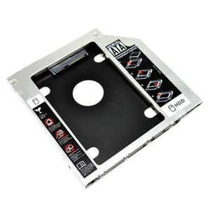 Second HDD/SSD Caddy 9.5mm SATA to SATA Hard Drive Adapter For Laptop