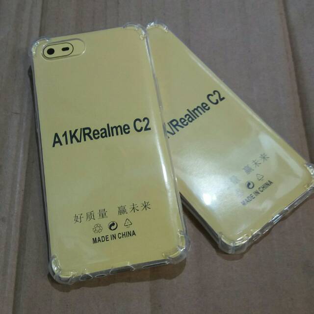 SOFTCASE CLEAR REALME C2/A1K/REALME C3/ 7i/F7 youth/REALME C15/REALME C21/REALME C11/realme c21y/realme c31/realme c35