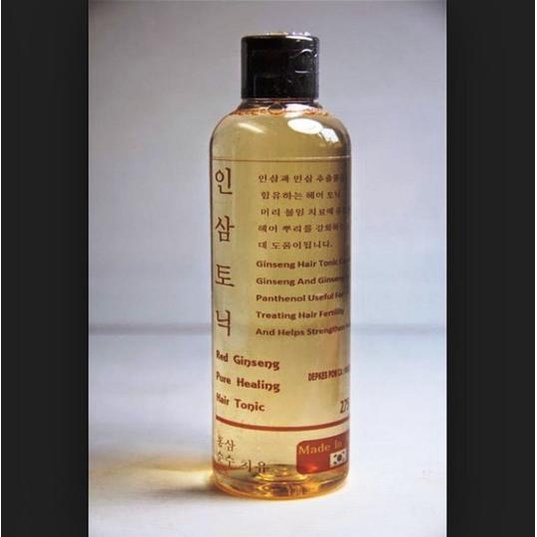 Red Ginseng Pure Healing Hair Tonic 275 ml | Mengatasi Rambut Kusam | Asli 100%