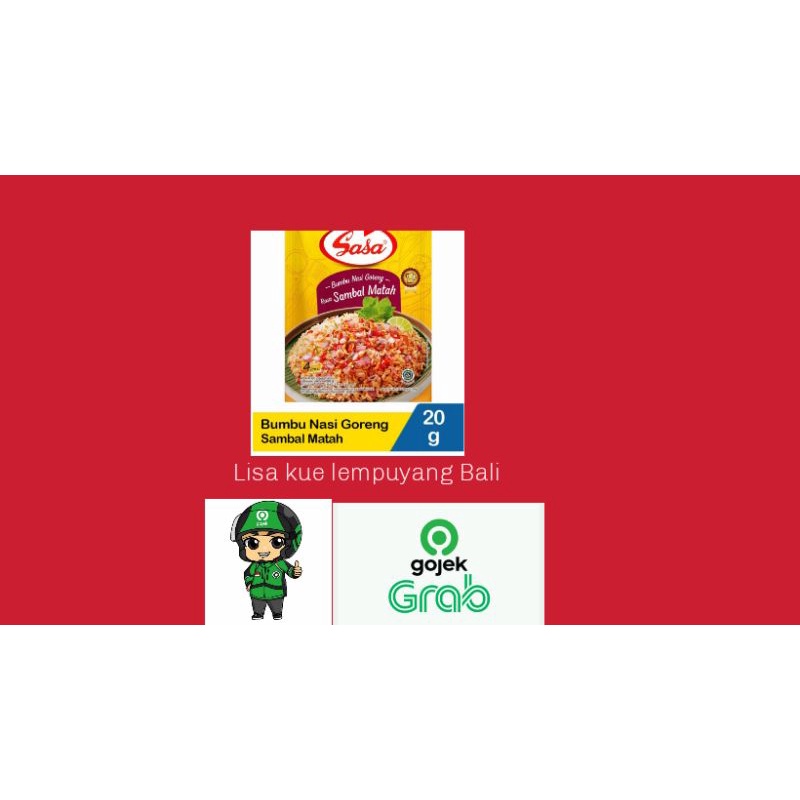 

Sasa Bumbu Nasi Goreng Sambal Matah 20g