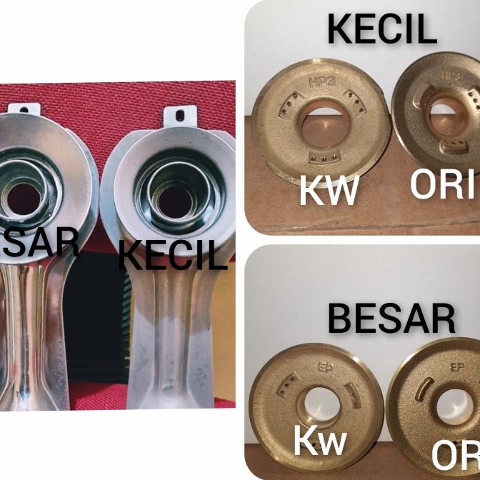 }}}}}}] Spare part Kompor gas Vaganza -Cerobong burner besar Kecil