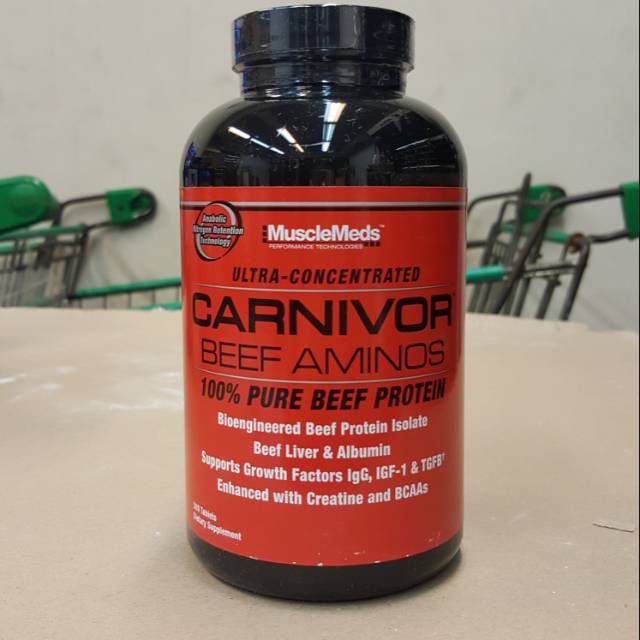 Amino carnivor 300 tablet Kemasan MULUS