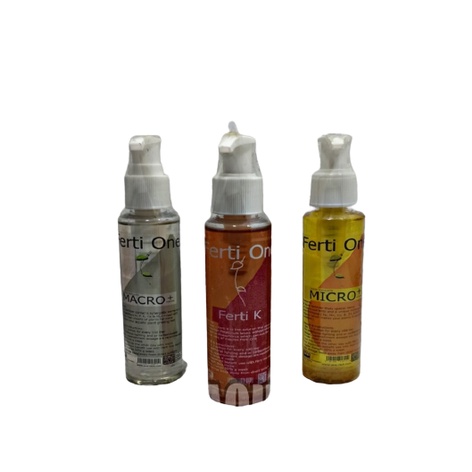 Paket 3 pupuk cair aquascape ferti one