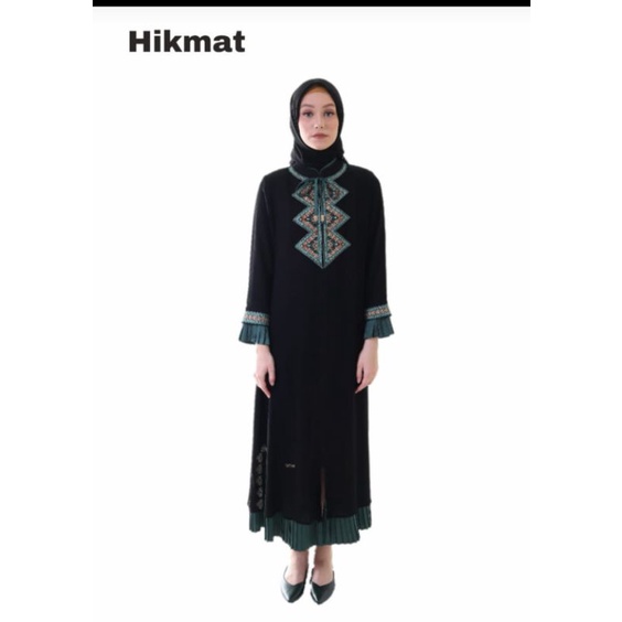 Hikmat A6649 Maroon dan Green, Original Hikmat