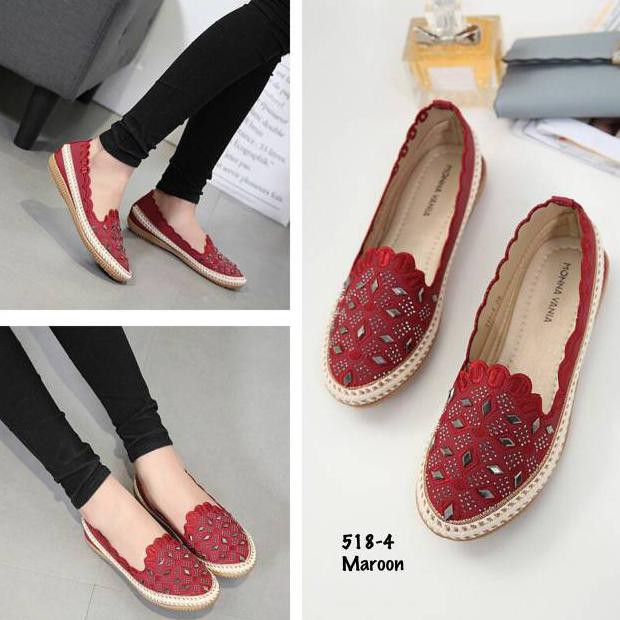Best Seller New Arrival Sepatu Wanita Fashion Monna Vania Munich Sepatu Branded Sepatu Import Sepatu