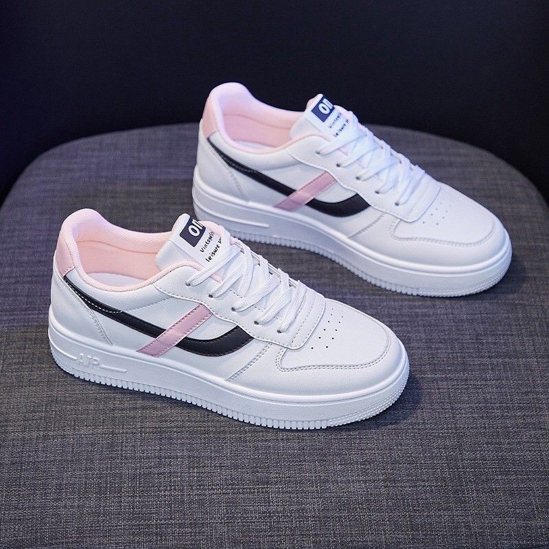 Sepatu putih wanita sneakers import casual korea terbaru Sepatu kets casual putih cewek import AMOUR