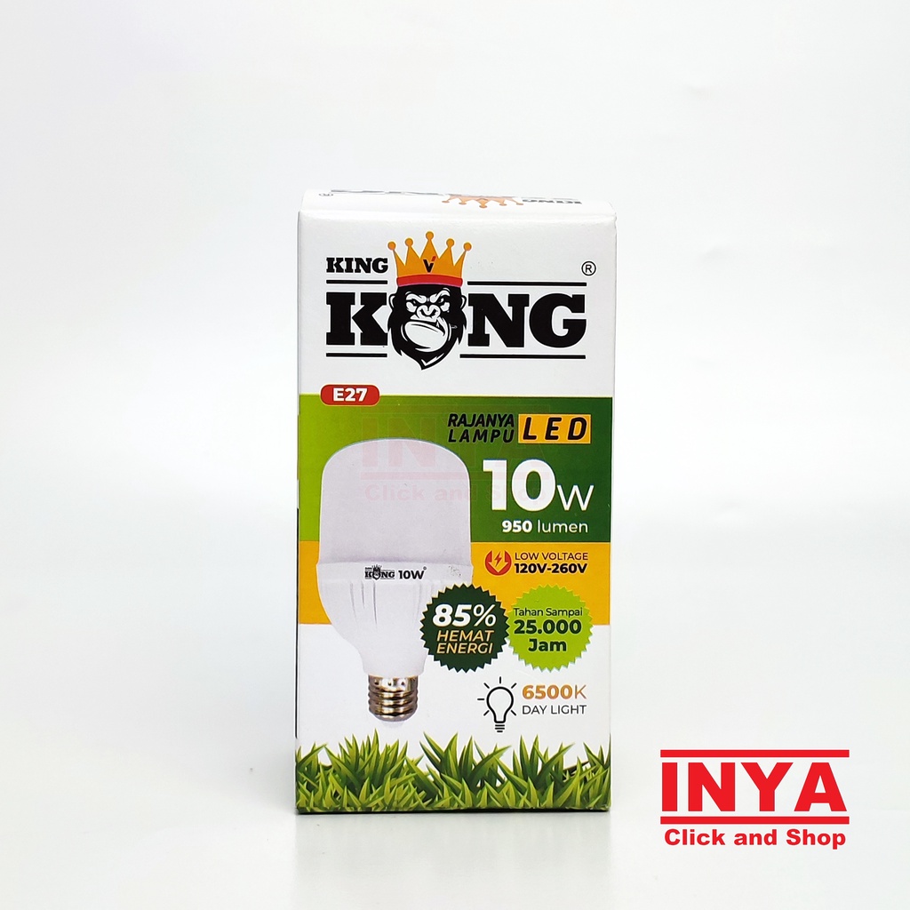 BOHLAM LED KING KONG DAY LIGHT 10W - Lampu Bulb