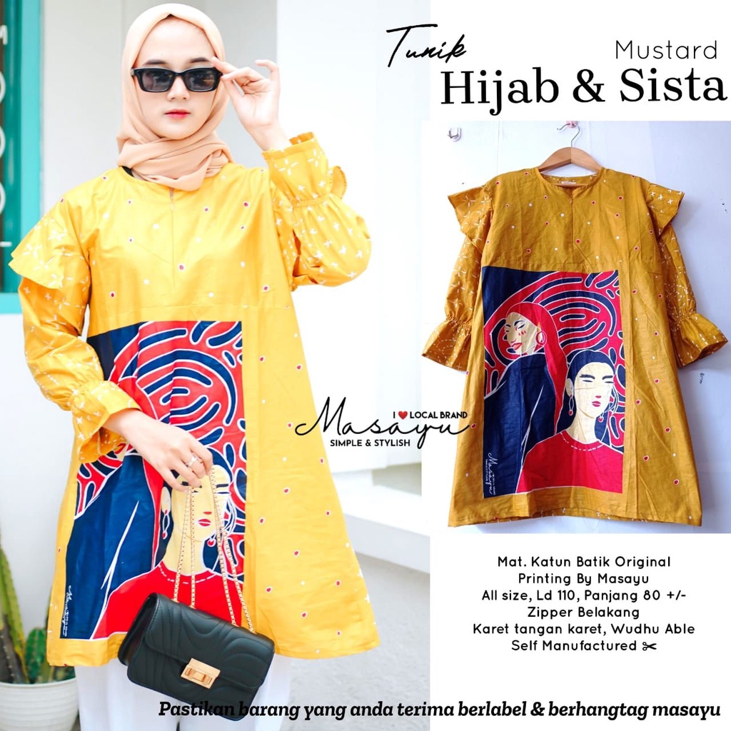 Tunik hijab dan sista ori by masayu