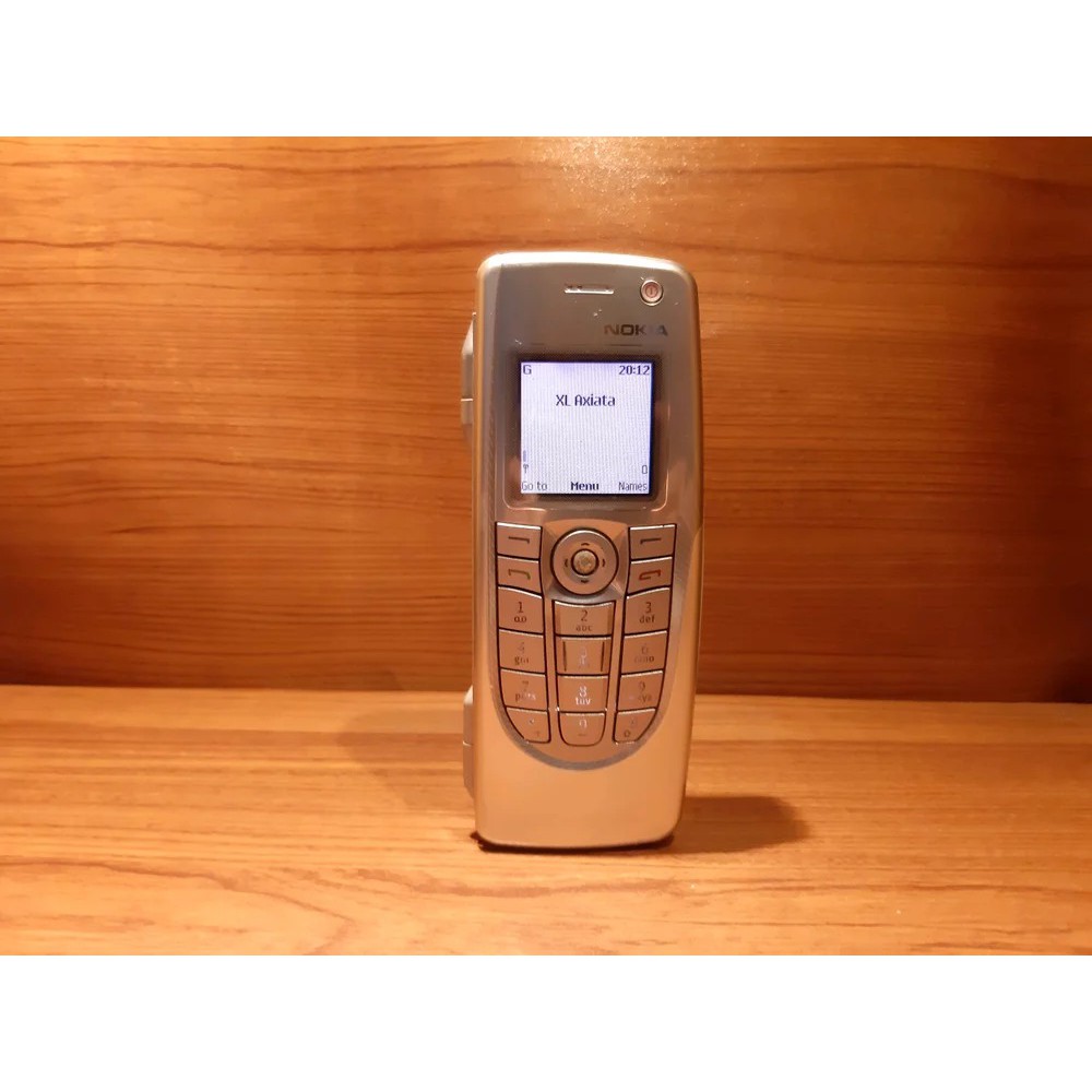 HP Jadul Nokia 9300 Communicator Silver Original IMEI Tembus Collector Item Not 9110 Or 9000 Or 9500