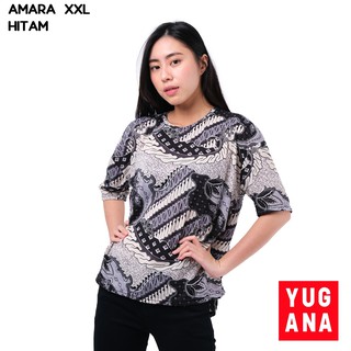 Monellina AMARA Baju  Blouse Atasan  XXL Jumbo  Batik Murah 
