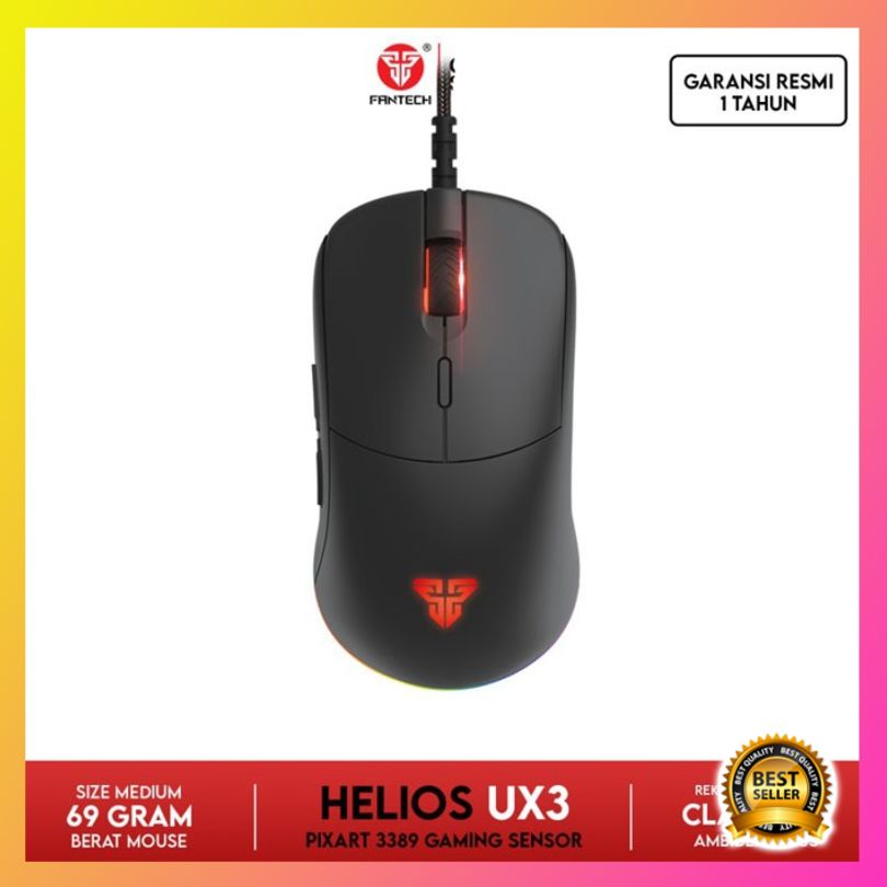 Diskon Fantech UX3 Helios Mouse Gaming RGB
