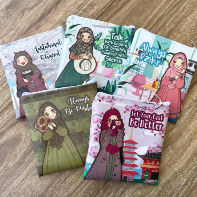 GANCI UNYU MUSLIMAH - Dompet Koin Serbaguna /Dompet koin/Dompet serbaguna / dompet THR / Dompet Unyu