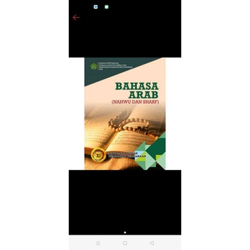 

buku bahasa Arab kelas 11 Madrasah Aliyah peminatan keagamaan colour
