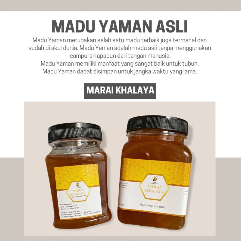 MADU YAMAN MARAI KHALAYA ASLI / MADU YAMAN ASLI