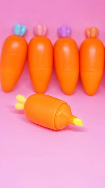 STABILO WORTEL ORANGE HIGHLIGHTER WORTEL CARROT STABILO MURAH