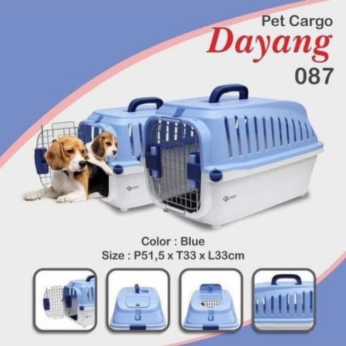 KANDANG / PET CARGO / PET CARRIER DAYANG MEDIUM 087 ( EKSPEDISI )