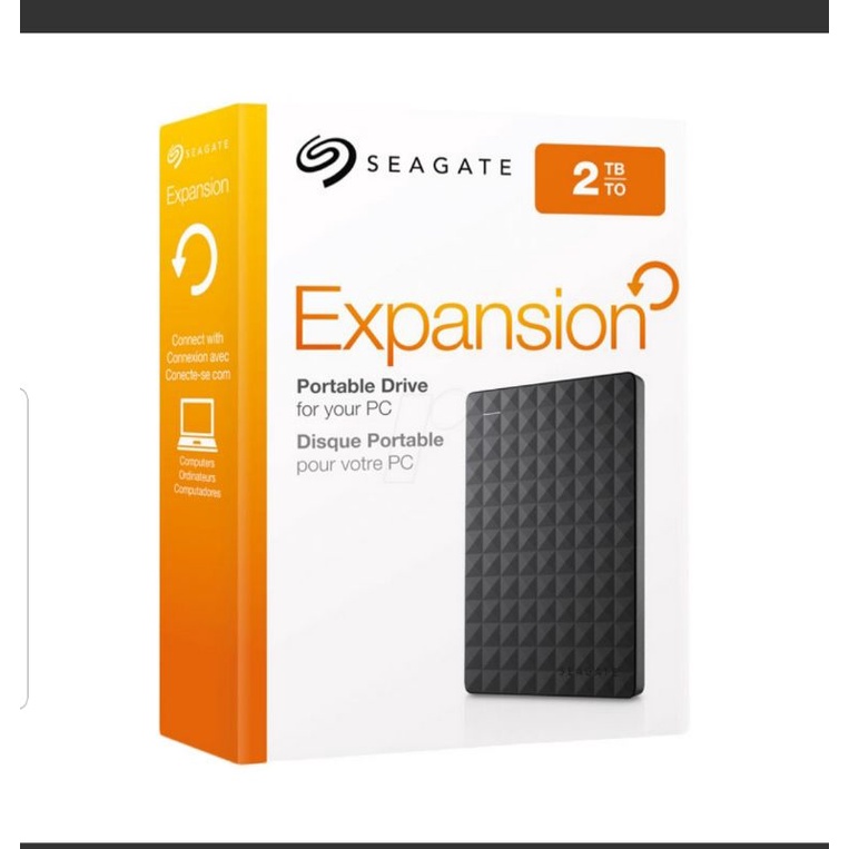 Seagate harddisk external expansion 2T