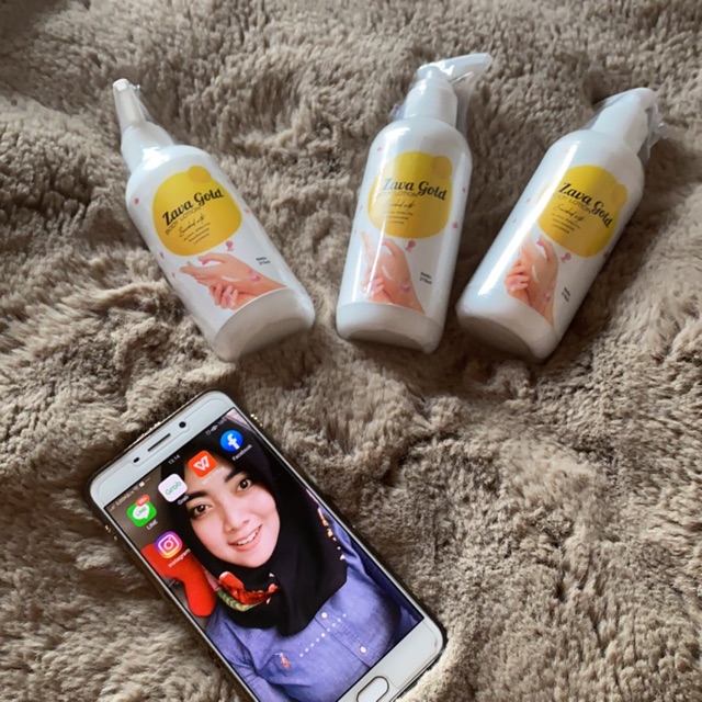 Handbody lotion zava gold