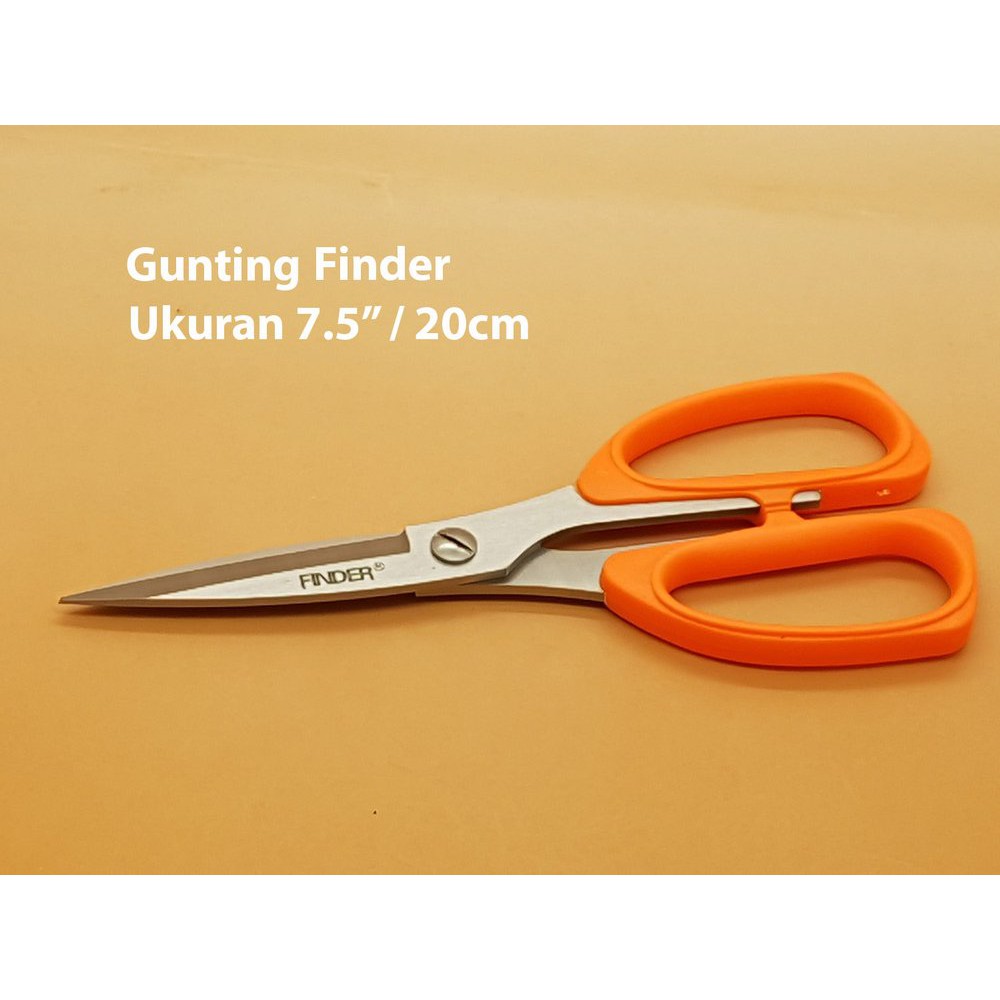

Gunting 7.5" ( 20cm ) Merk Finder ( sangat tajam )
