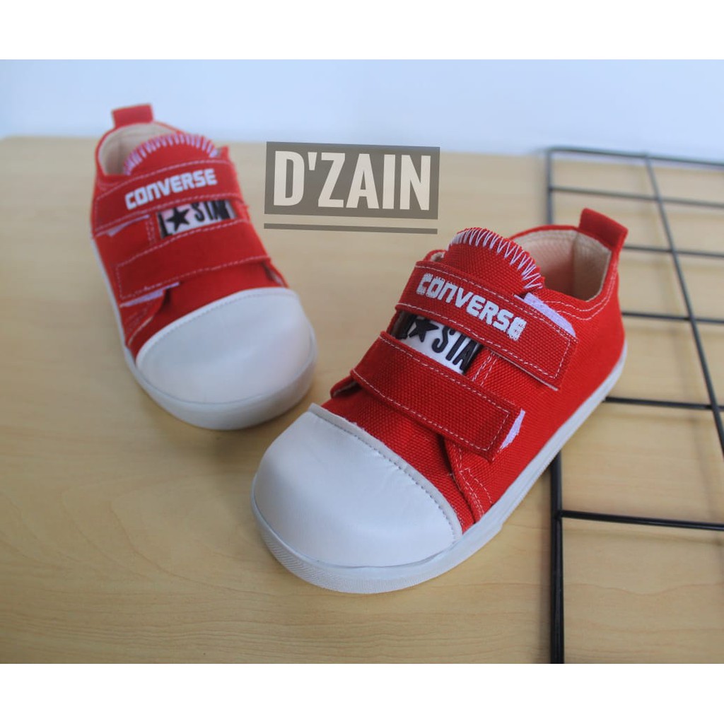 sepatu kanvas anak sneaker  usia 1-5 tahun/sepatu anak murah