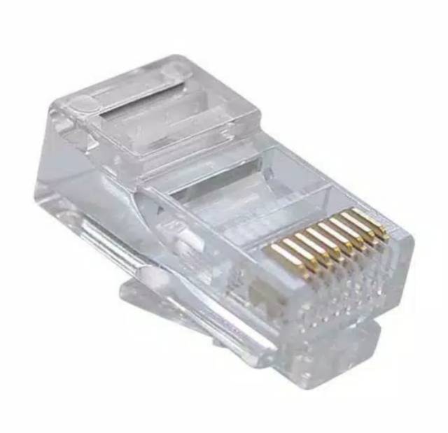 Konektor RJ45 LAN. Connector RJ 45. SATUAN ECERAN