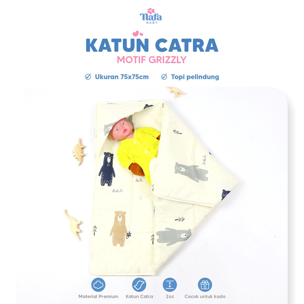 NAFA BABY - Travelling Friendly Selimut Bayi Multifungsi | On The Go Blanket Baby 5 in 1 Kain Minky