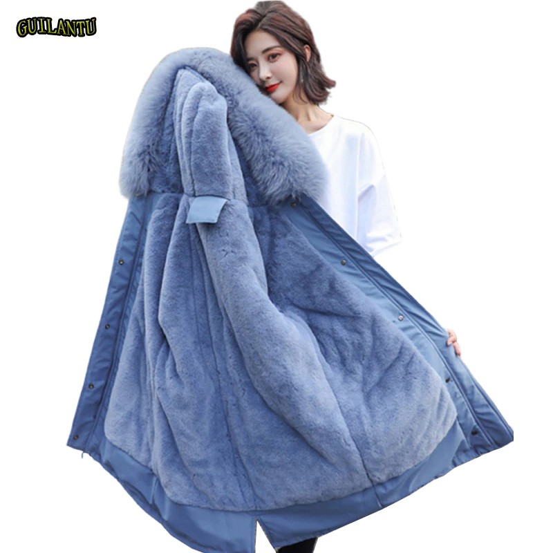 BEST SELLER 2019 Cotton Liner Warm Coat And Waterproof Jacket Women Plus Size Slim Long Coat