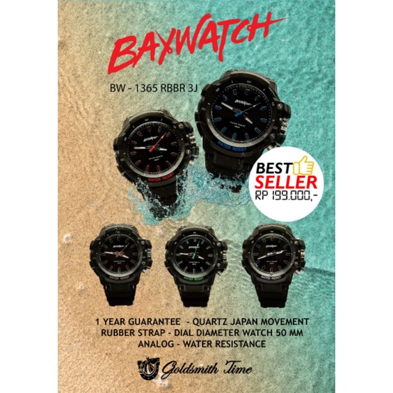 Jam Tangan Baywatch 1365 RBBR