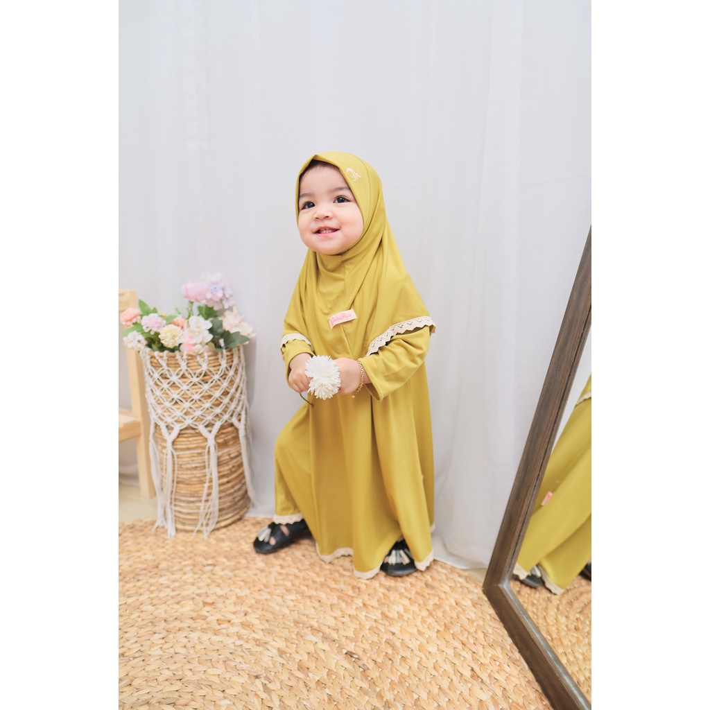 HONEYBLOSSOM gamis bayi perempuan lucu / gamis bayi alesha polos