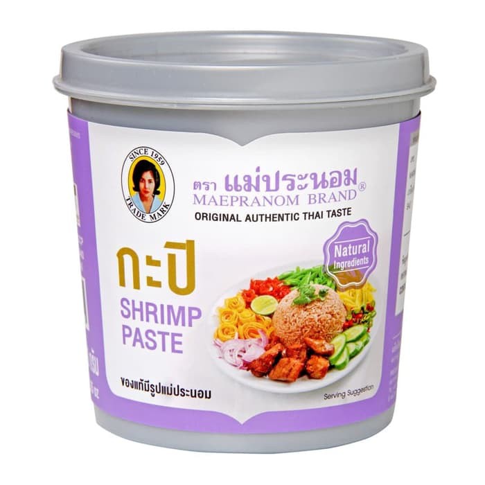 Mae Pranom Shrimp Paste Thai Taste 350gr Pasta Terasi Udang Maepranom