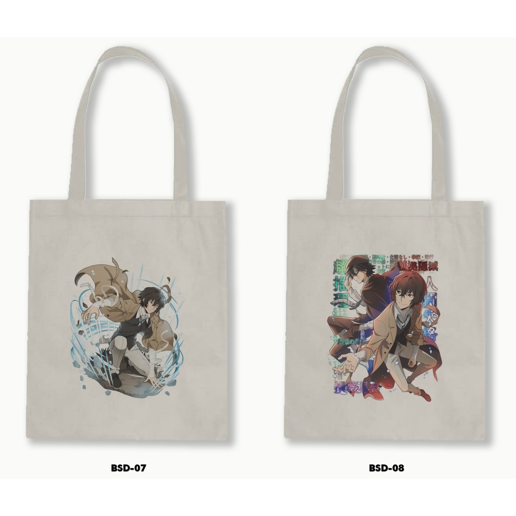 TOTE BAG BLACU - BUNGOU STRAY DOGS / ANIME / MANGA