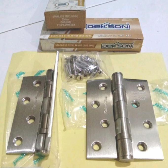 Kualitas terbaik] engsel pintu rumah 4 in dekson stainless steel bearing seri deluxe