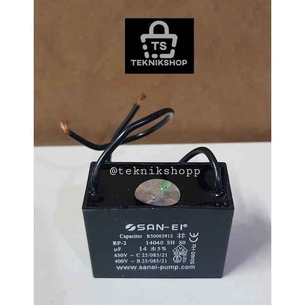 KAPASITOR 14UF 450V PETAK / CAPASITOR 14 UF 450 V / KAPASITOR 14MFD 450VAC