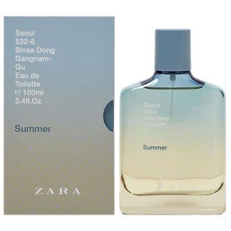 Parfum Original Zara Seoul Summer Man 100ml