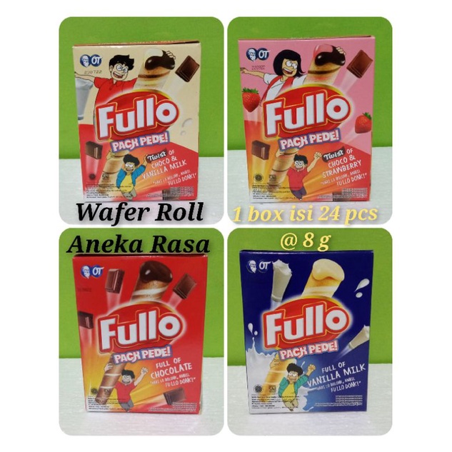 

Fullo wafer roll box - 8 g x 24 pcs