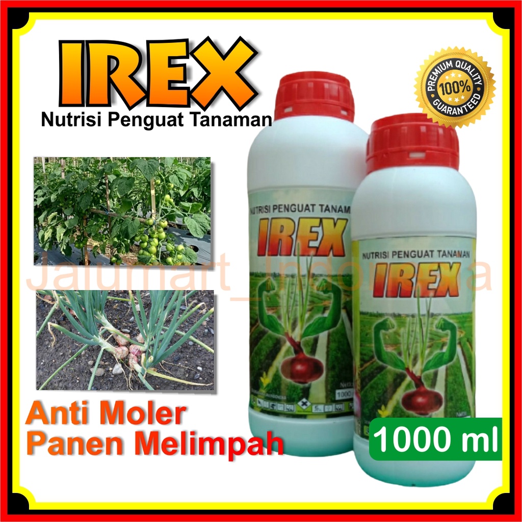 IREX 1000 ml - Irex Penguat Tanaman / Obat Bawang Merah untuk Daun / Obat Moler Bawang Merah / Nutri
