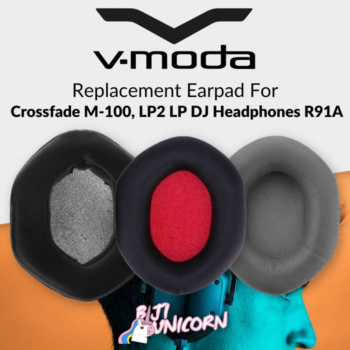 Earcup Earpad Ear Cushion Crossfade M-100 LP2 LP DJ Headphones R91A