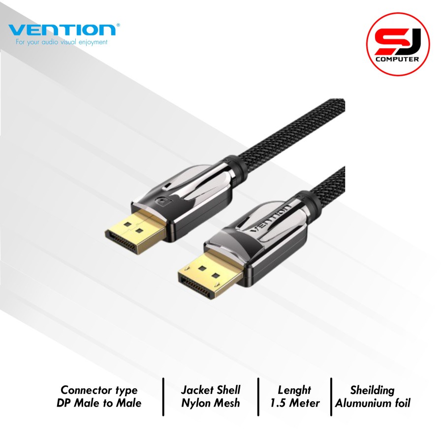 Vention HCABG KABEL DISPLAY PORT 1.4 VENTION 1.5 METER