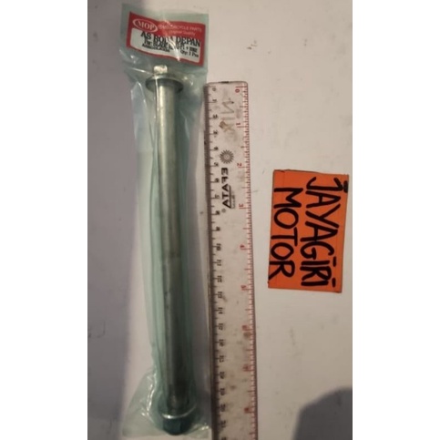 As Roda Depan BLADE REVO FIT Baut + Mur 19,6cm Front Axle Road Wheel Probolt Baud Ori Belakang Rear 