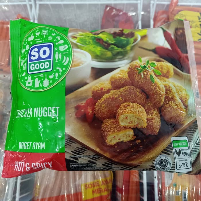 

SO GOOD CHICKEN NUGGET GARLIC & CHICKEN NUGGET HOT SPICY