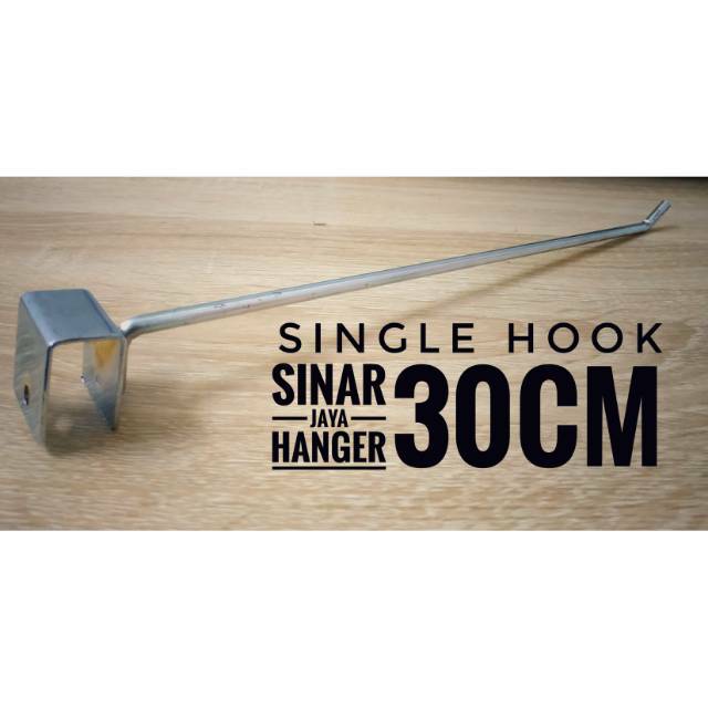 SINGLE HOOK 30cm full