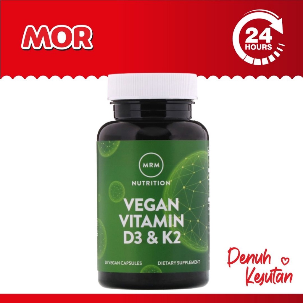 Jual MRM Vegan Vitamin D3 K3 isi 60 s Shopee Indonesia