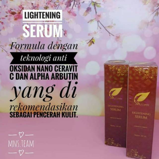 Pencerah kulit lightening serum SR12 BPOM ORIGINAL