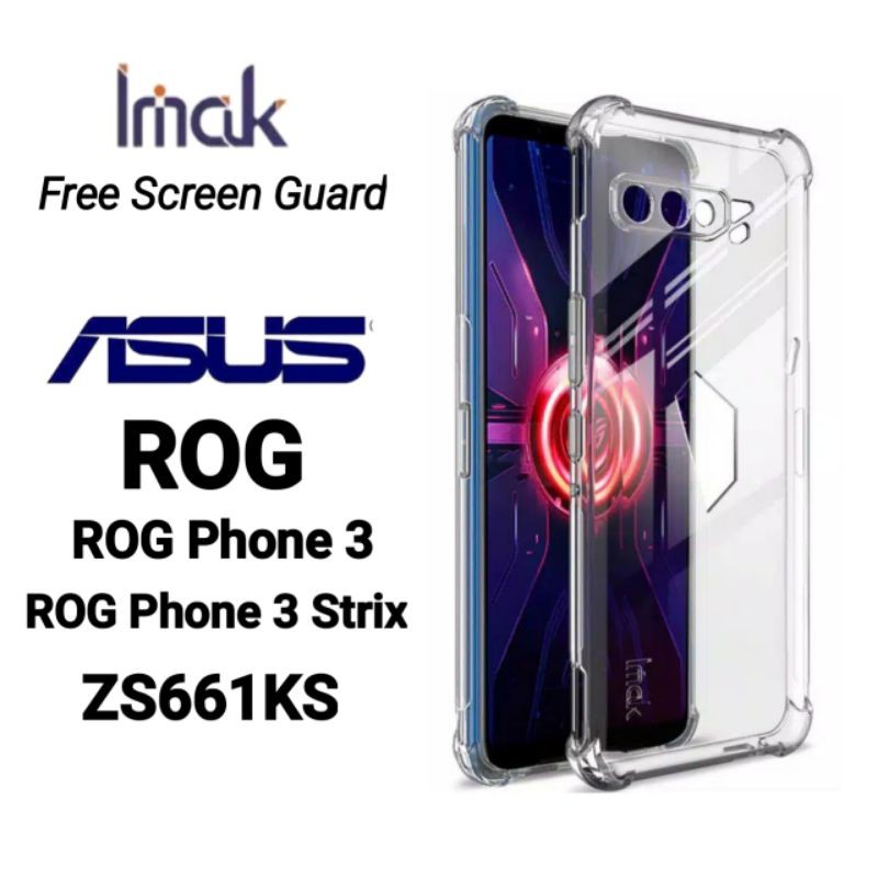 ASUS ROG Phone 3 ROG Phone 3 Strix Original imak Soft Case Premium TPU high Quality