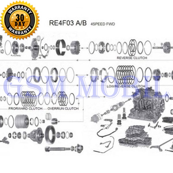 Kampas Matic Nissan Grand Livina Sunny RE4F03A -B 3153231X60 10006833