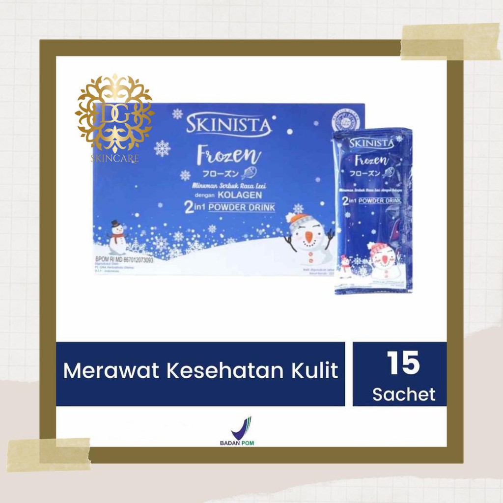 [BPOM] Frozen Collagen Powder Drink By Skinista / Frozen Collagen
